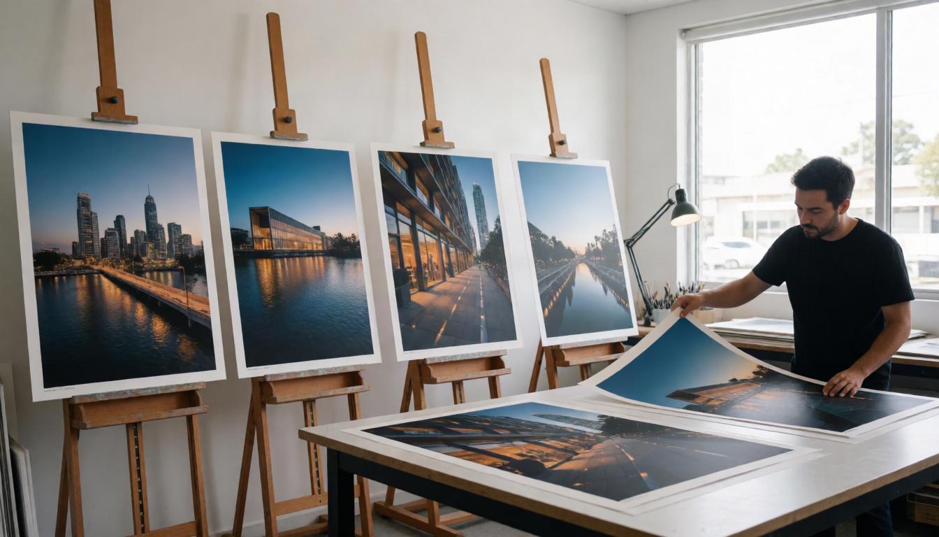 Photo and art printing with a careful process